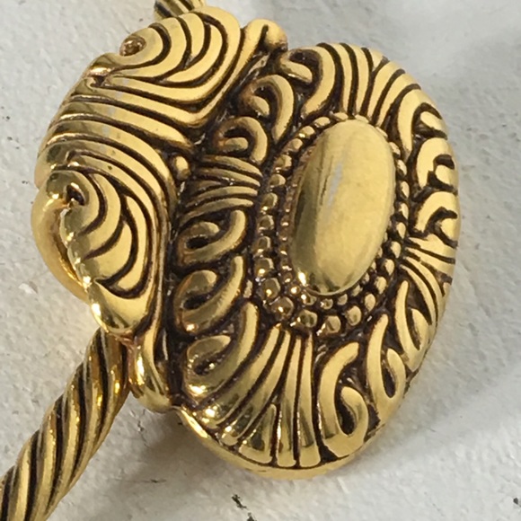 Vintage Premier Designs Choker Gold Tone Necklace - Picture 4 of 11